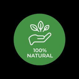 100% natural