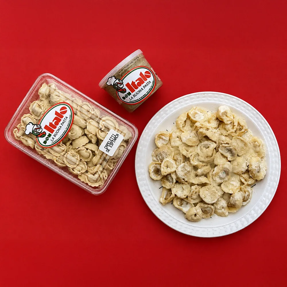 Cappelletti de ricota y espinaca Don Italo